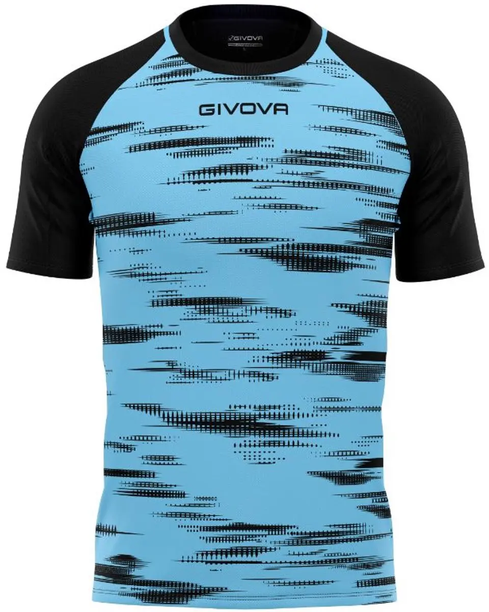 Givova Pixel Sky Sportshirt - S - Blauw - afbeelding 2 van 3