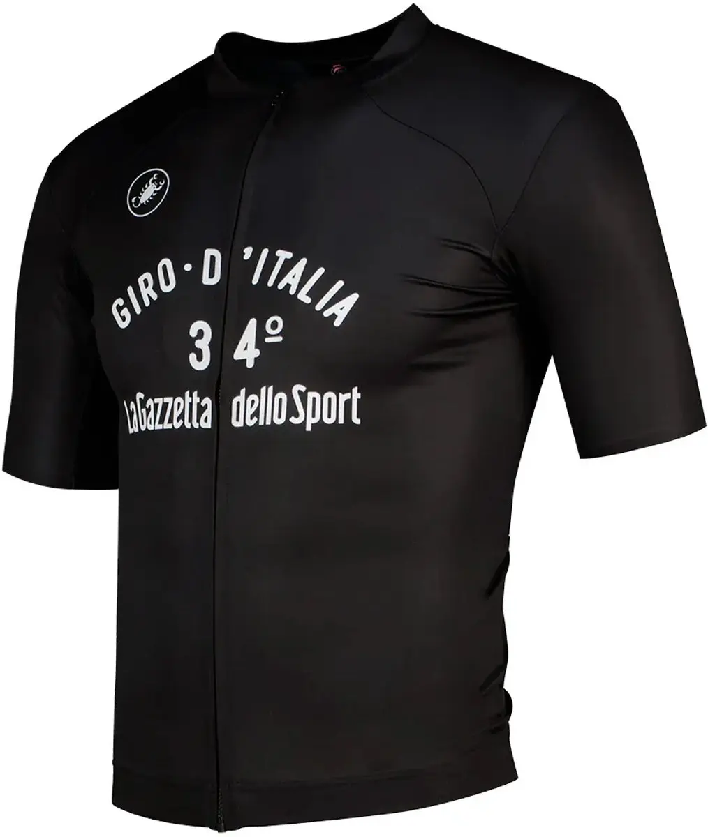 Castelli Vintage Giro d'Italia 2026 Wielertrui - L - Zwart