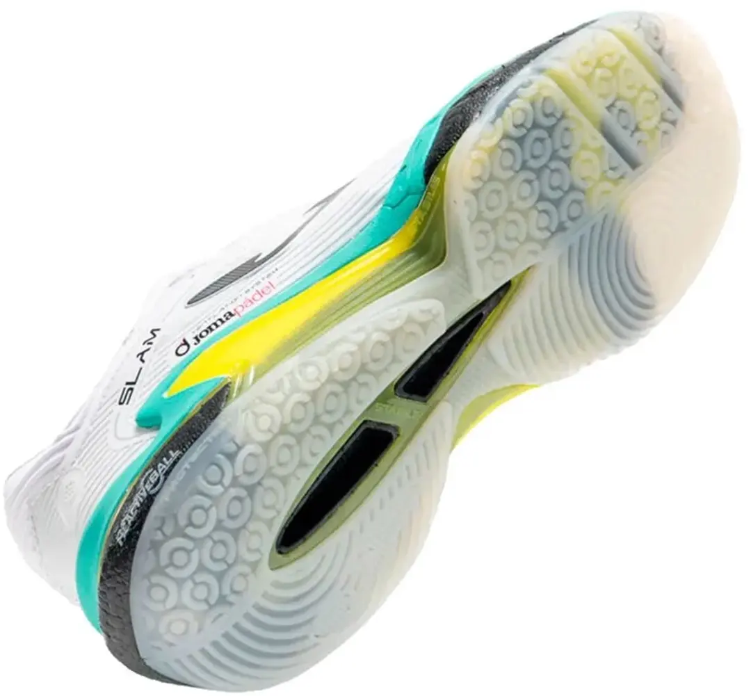 Joma Slam Padel Schoenen 44.5 - Wit/Rood - afbeelding 4 van 4