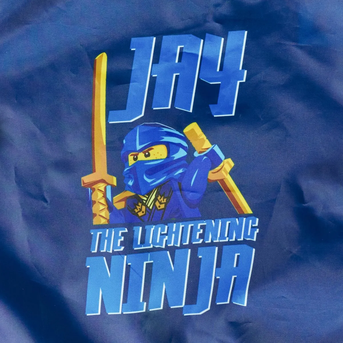 LEGO Ninjago Drawstring Tas - Blauw
