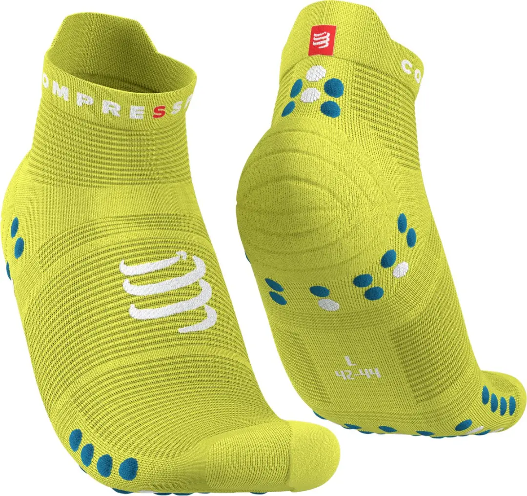 Compressport Pro Racing Sock v4 Run Low - Lichtblauw