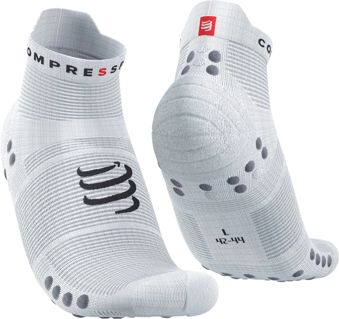 Compressport Pro Racing Sock v4 Run Low - Lichtblauw