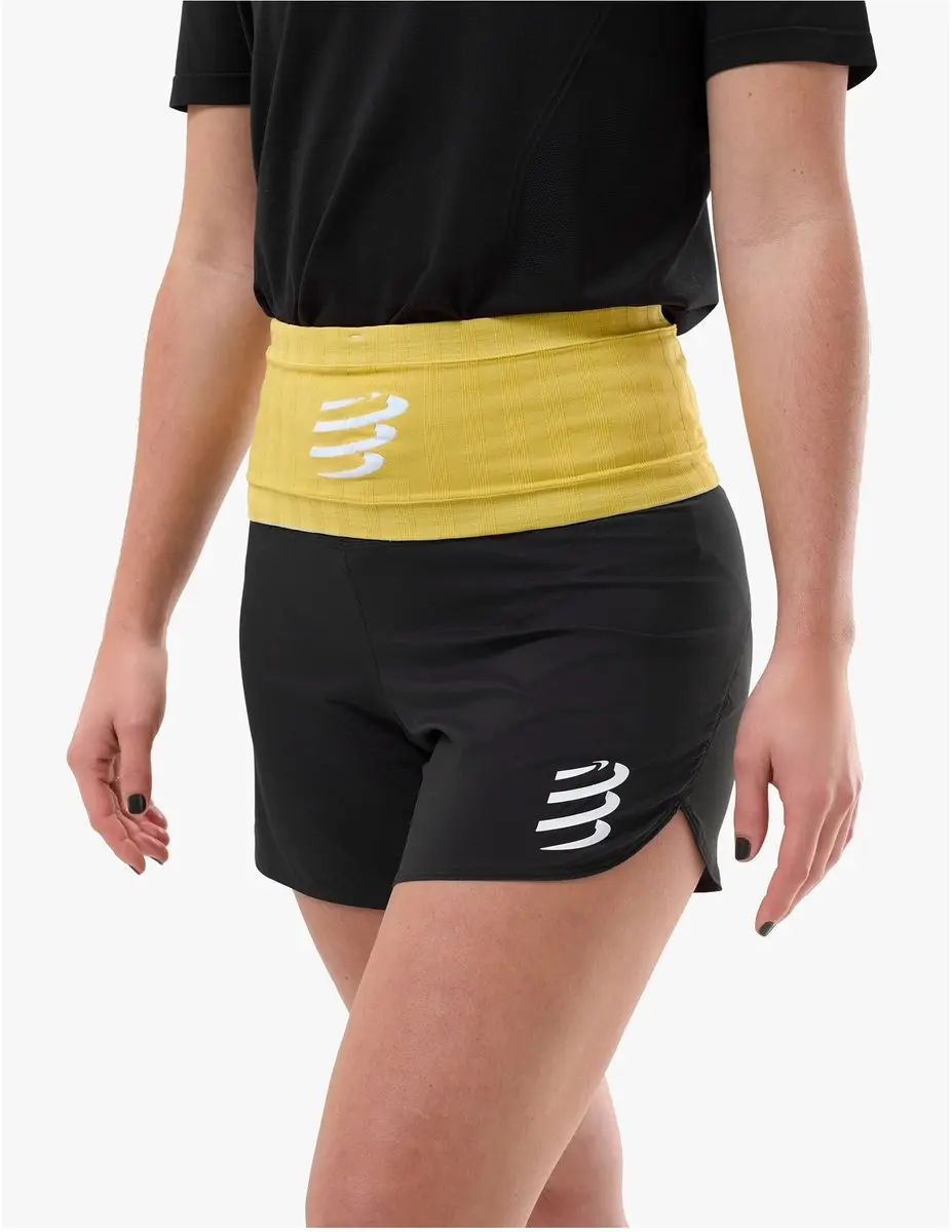 Compressport Free Belt Running Belt - XS/S - Lemon/Ether