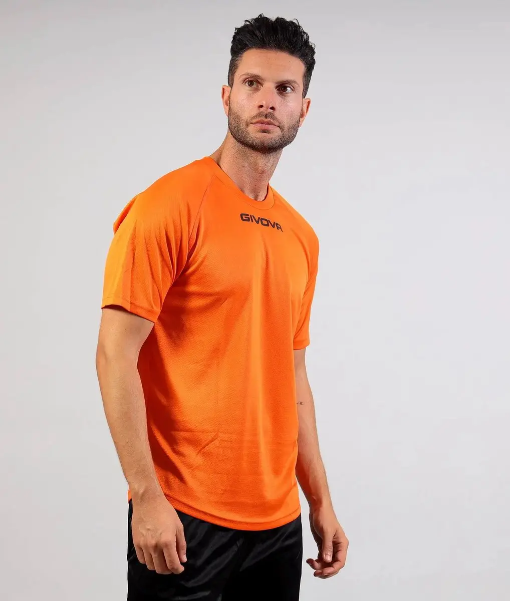 Givova One Microforata Sportshirt - Oranje - XS