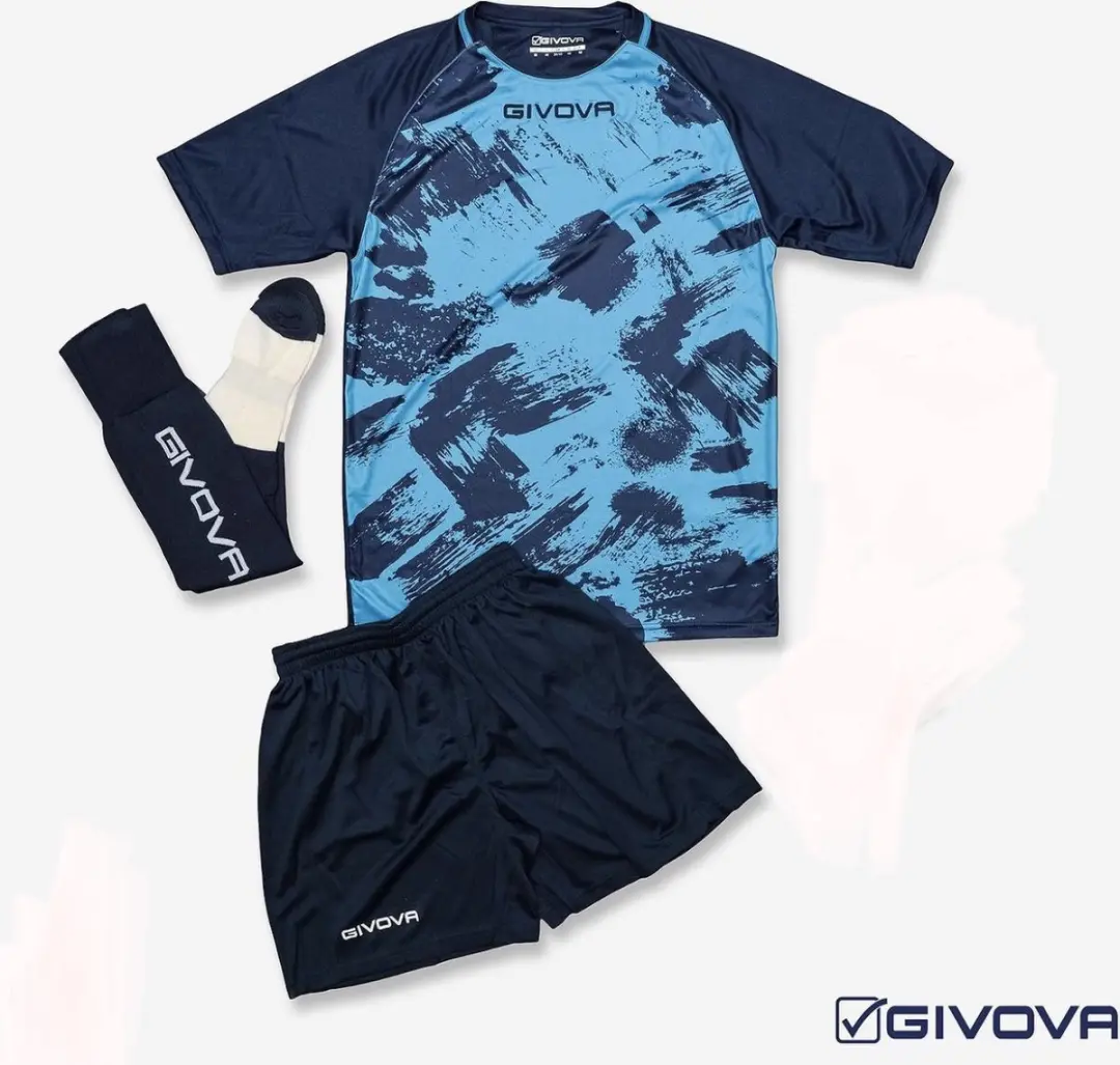 Givova Art Interlock Sportset M - Meerkleurig