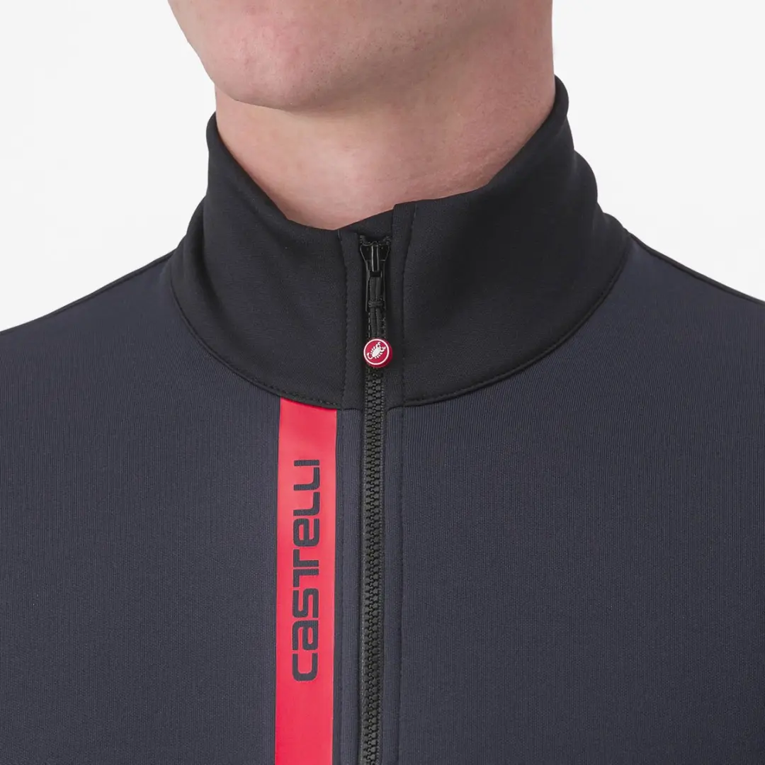 Castelli Entrata Thermal Jersey M - Rood/Zwart - afbeelding 6 van 6