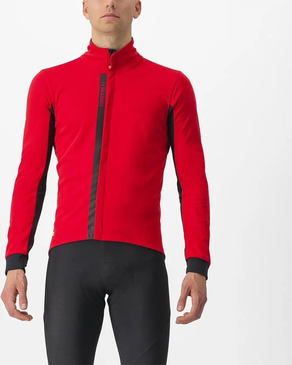 Castelli Entrata Gore-tex Infinium™ Windstopper® Jas Rood L Man