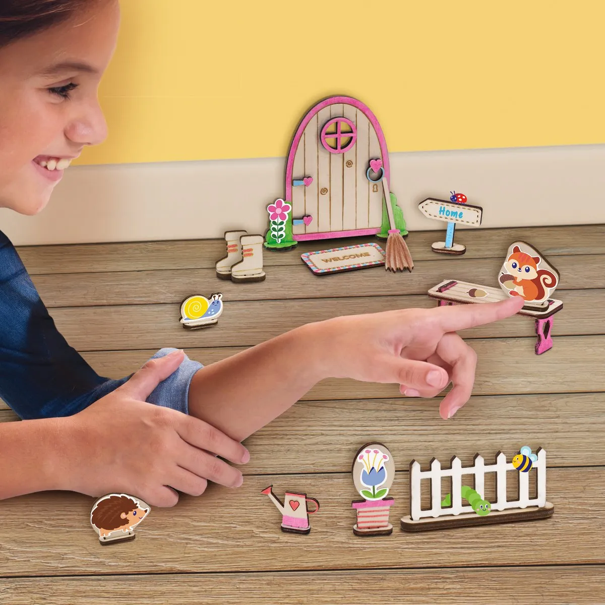 SES Creative Feeën Deur Knutselset - 33-delig