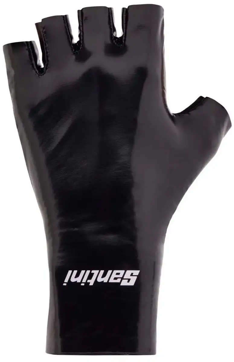 Santini Madss Korte Handschoenen - Zwart XL