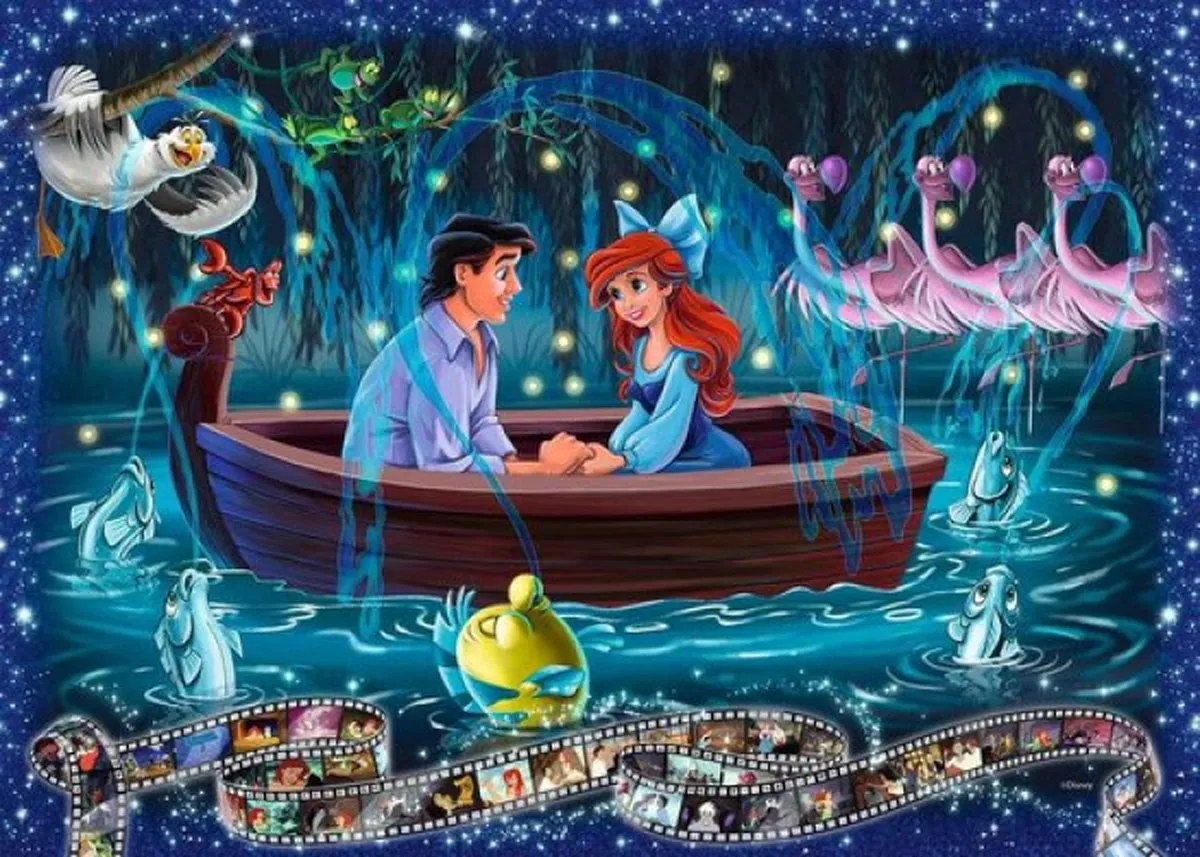 Ravensburger Disney Ariël Legpuzzel 1000 Stuks - Multicolor - afbeelding 6 van 6