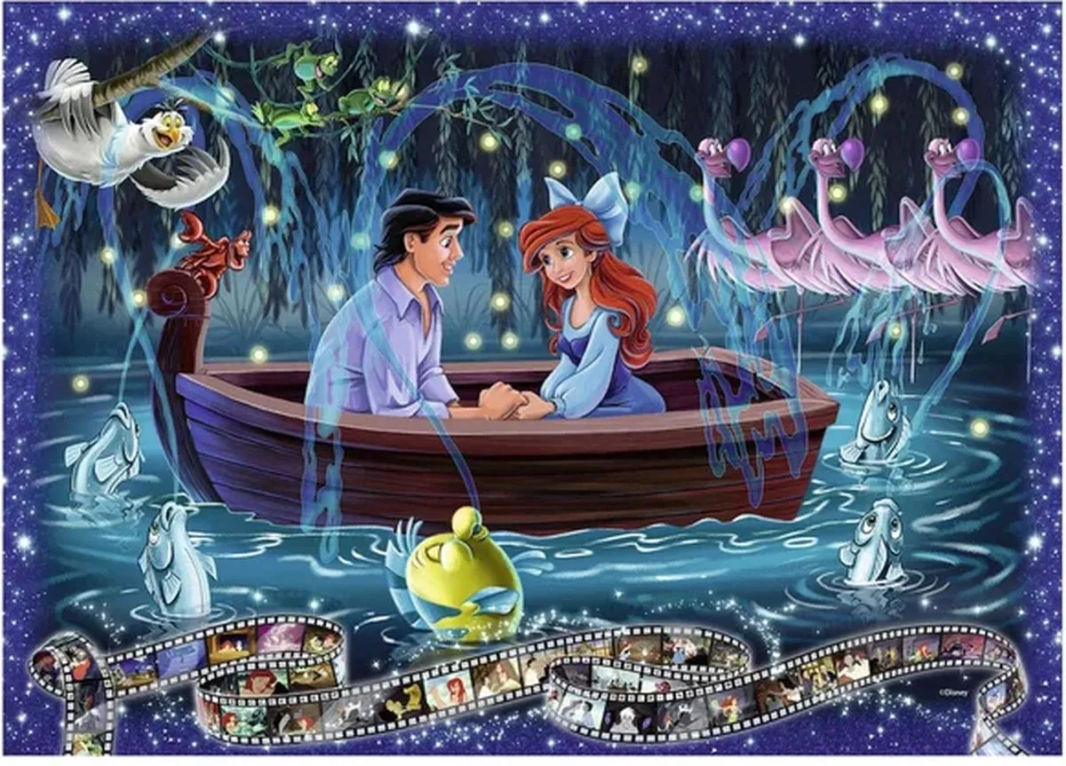 Ravensburger Disney Ariël Legpuzzel 1000 Stuks - Multicolor