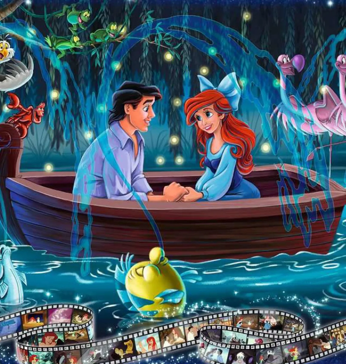 Ravensburger Disney Ariël Legpuzzel 1000 Stuks - Multicolor