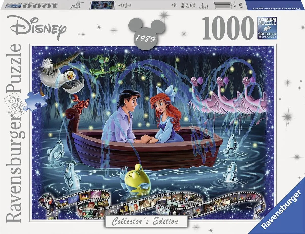 Ravensburger Disney Ariël Legpuzzel 1000 Stuks