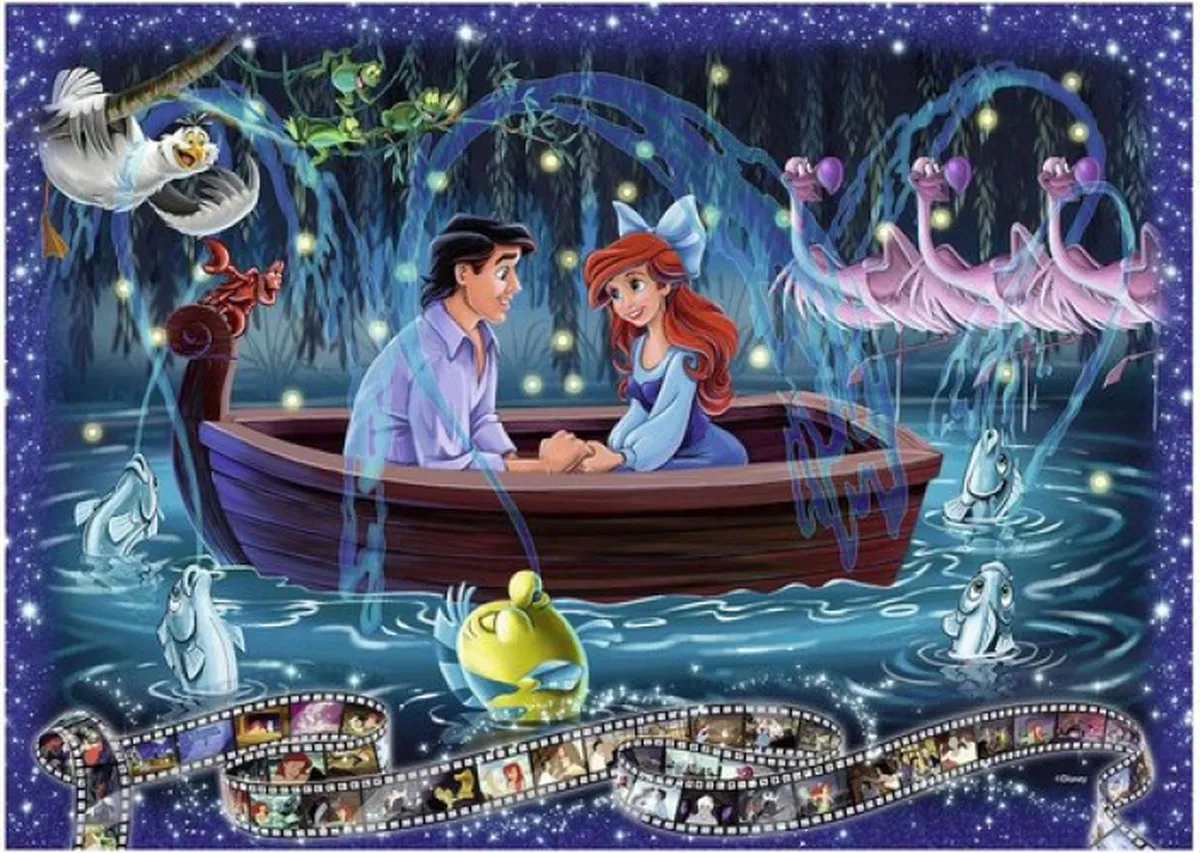 Ravensburger Disney Ariël Legpuzzel 1000 Stuks - Multicolor