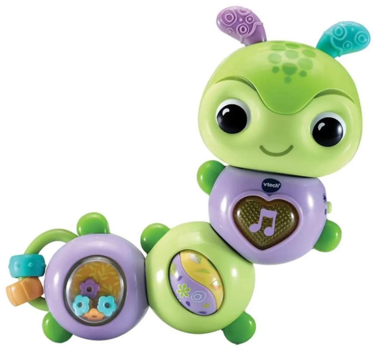 VTech Baby Dierenvriendjes Draai & Wiebel Rupsje Activity Center - Multikleuren