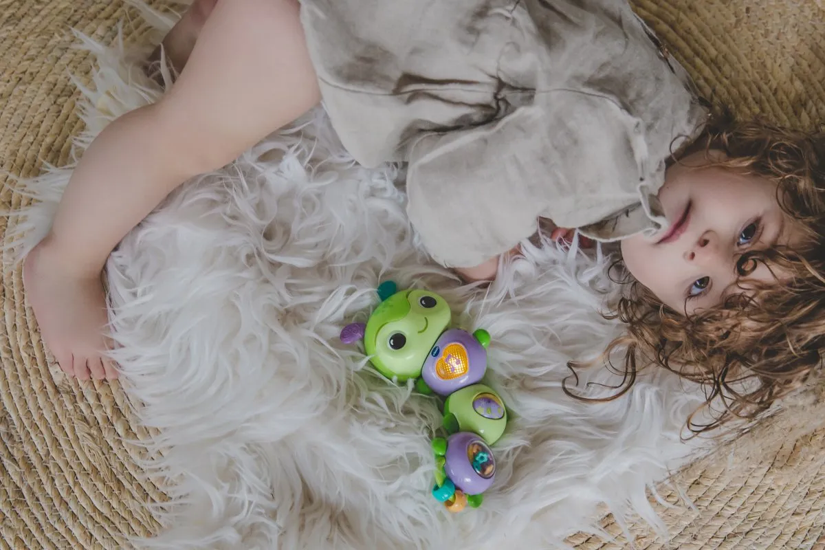 VTech Baby Dierenvriendjes Draai & Wiebel Rupsje Activity Center - Multikleuren