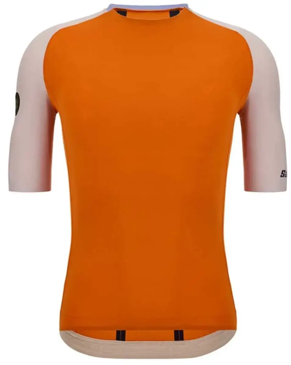 Santini Pelle Stelth Fir Wielertrui - Oranje XL