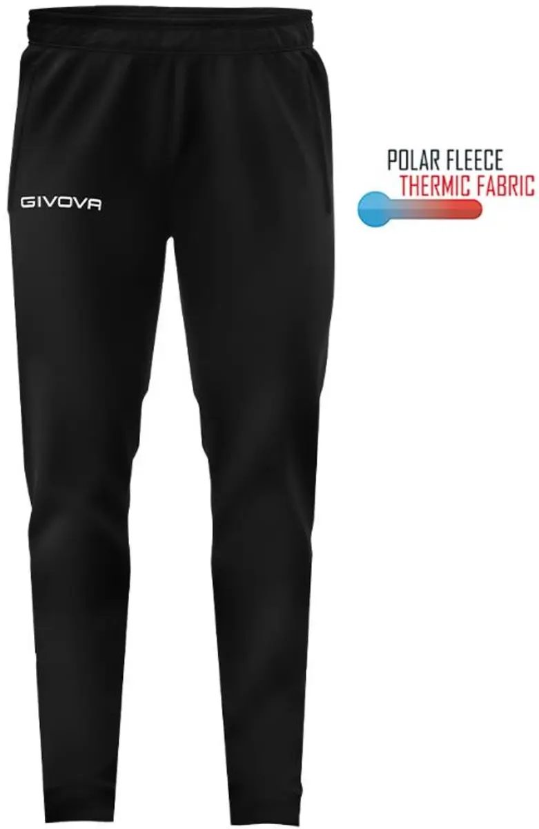 Givova Cuba Trainingsbroek - Zwart - XL - afbeelding 4 van 4