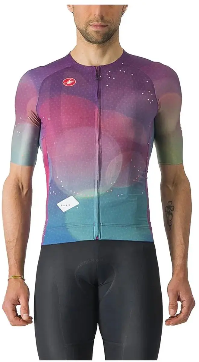 Castelli R-a/d Korte Mouw Wielertrui - Paars - 2XL - afbeelding 5 van 6