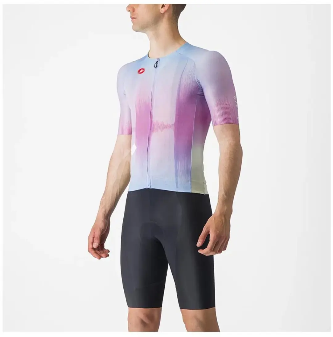 Castelli R-a/d Korte Mouw Wielertrui - Paars - 2XL