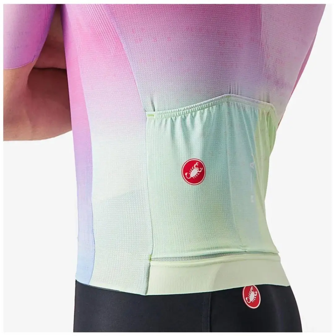 Castelli R-a/d Korte Mouw Wielertrui - Paars - 2XL