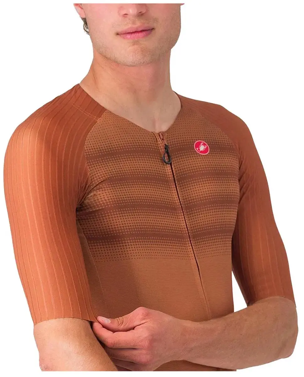 Castelli Aero RC 8s Triatlonshirt - Bruin - afbeelding 6 van 6