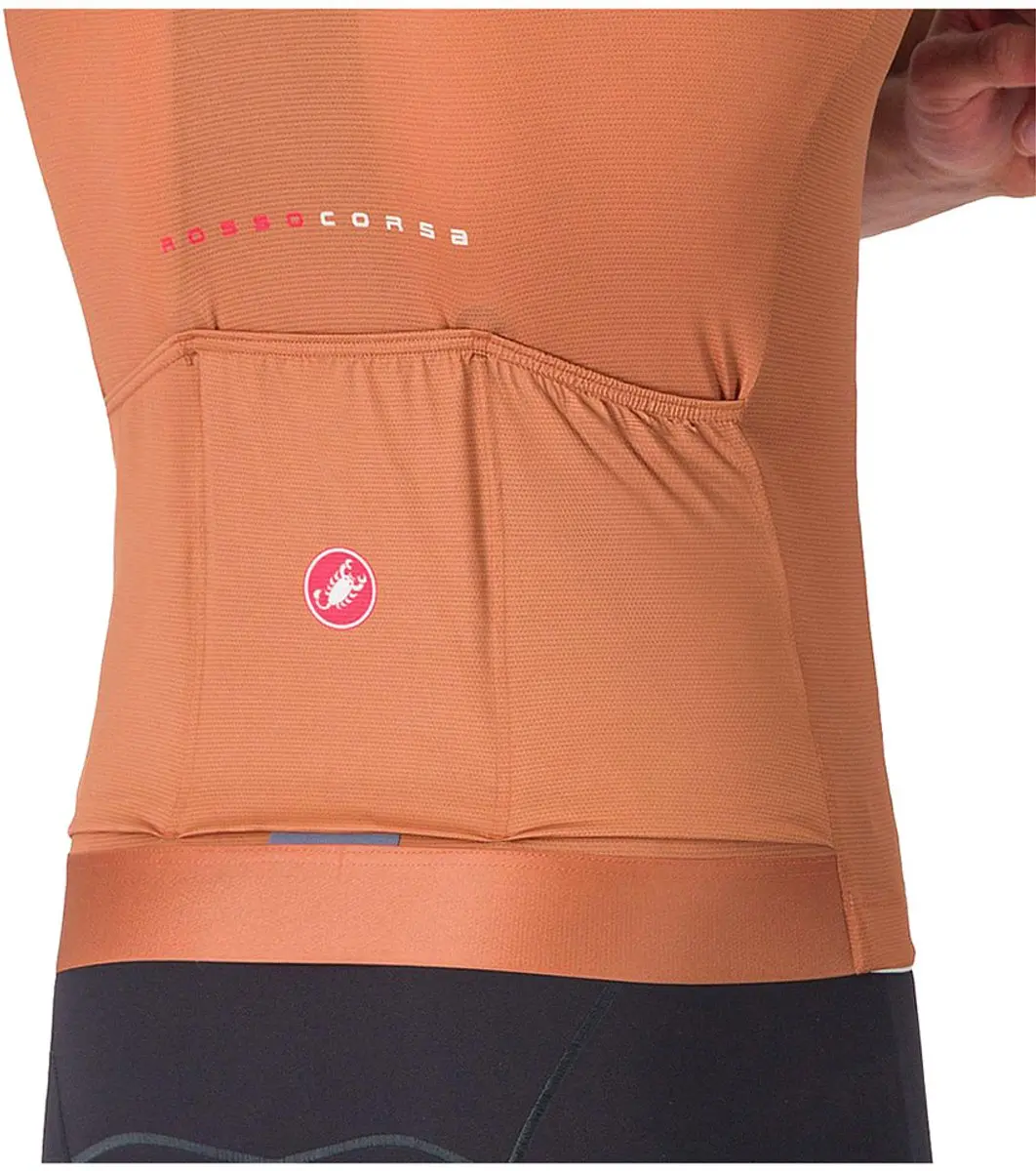 Castelli Aero RC 8s Triatlonshirt - Bruin
