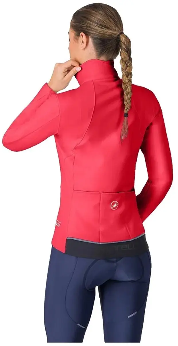 Castelli Espresso Air Gore-Tex Infinium Windstopper Jas - M - Roze