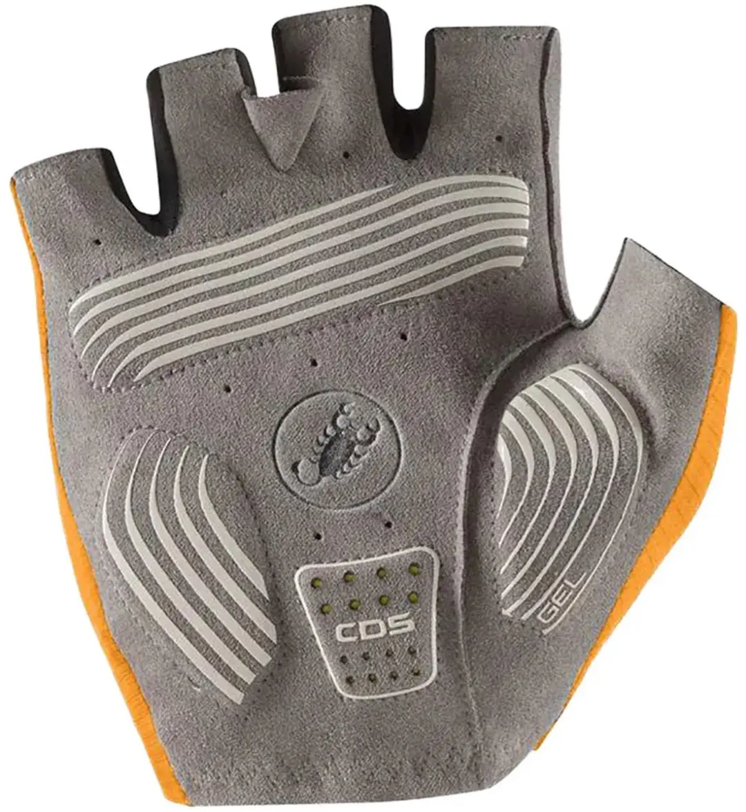 Castelli Espresso Korte Handschoenen S - Oranje