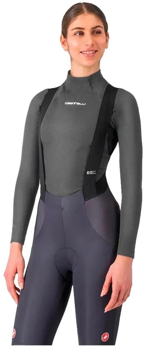 Castelli Flanders 2 Lange Mouwen Basislaag - S - Grijs