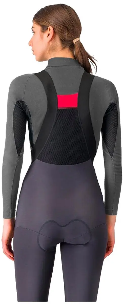Castelli Flanders 2 Lange Mouwen Basislaag - S - Grijs