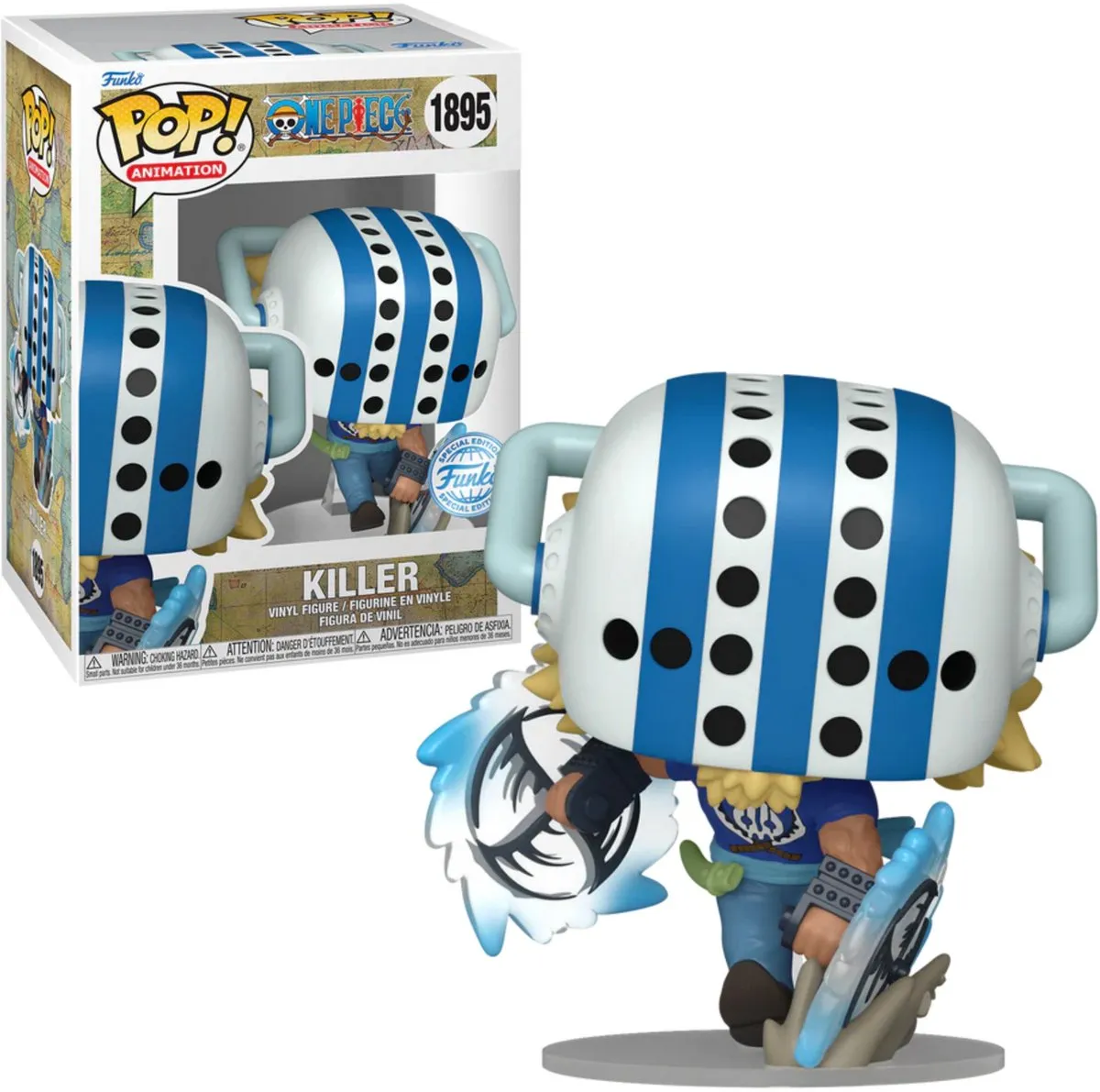 Funko Pop! One Piece Killer #1895 - Amazon Exclusive