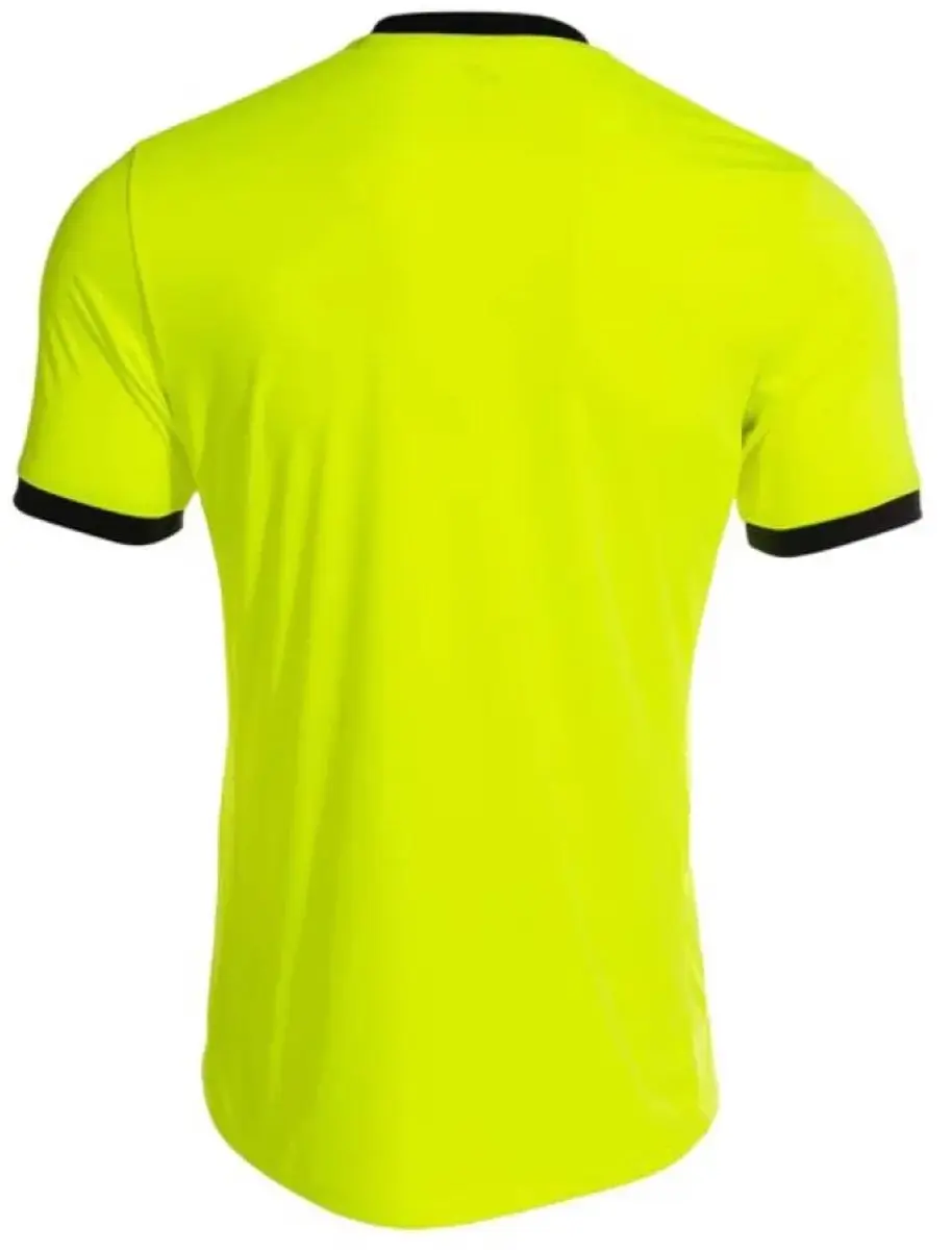 Joma Referee T-shirt Geel S - Fluor Yellow/Black