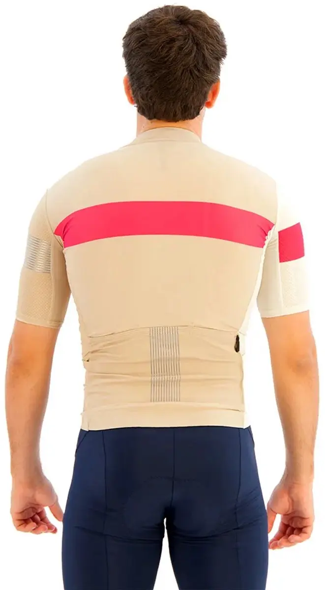 Mavic Ksyrium Pro Wielertrui - S - Beige/Wit