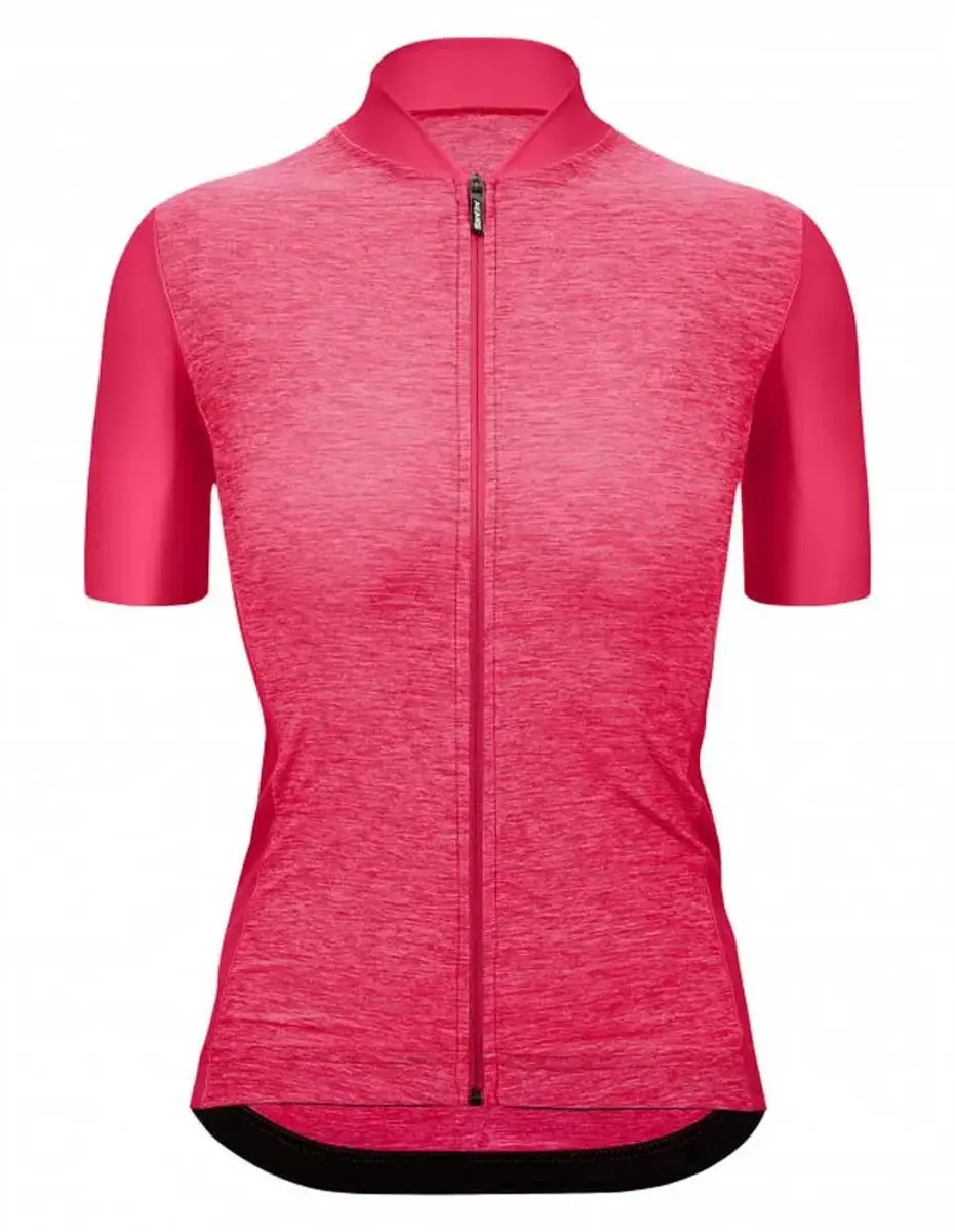 Santini Colore Puro Korte Mouw Wielertrui Roze XS Vrouw