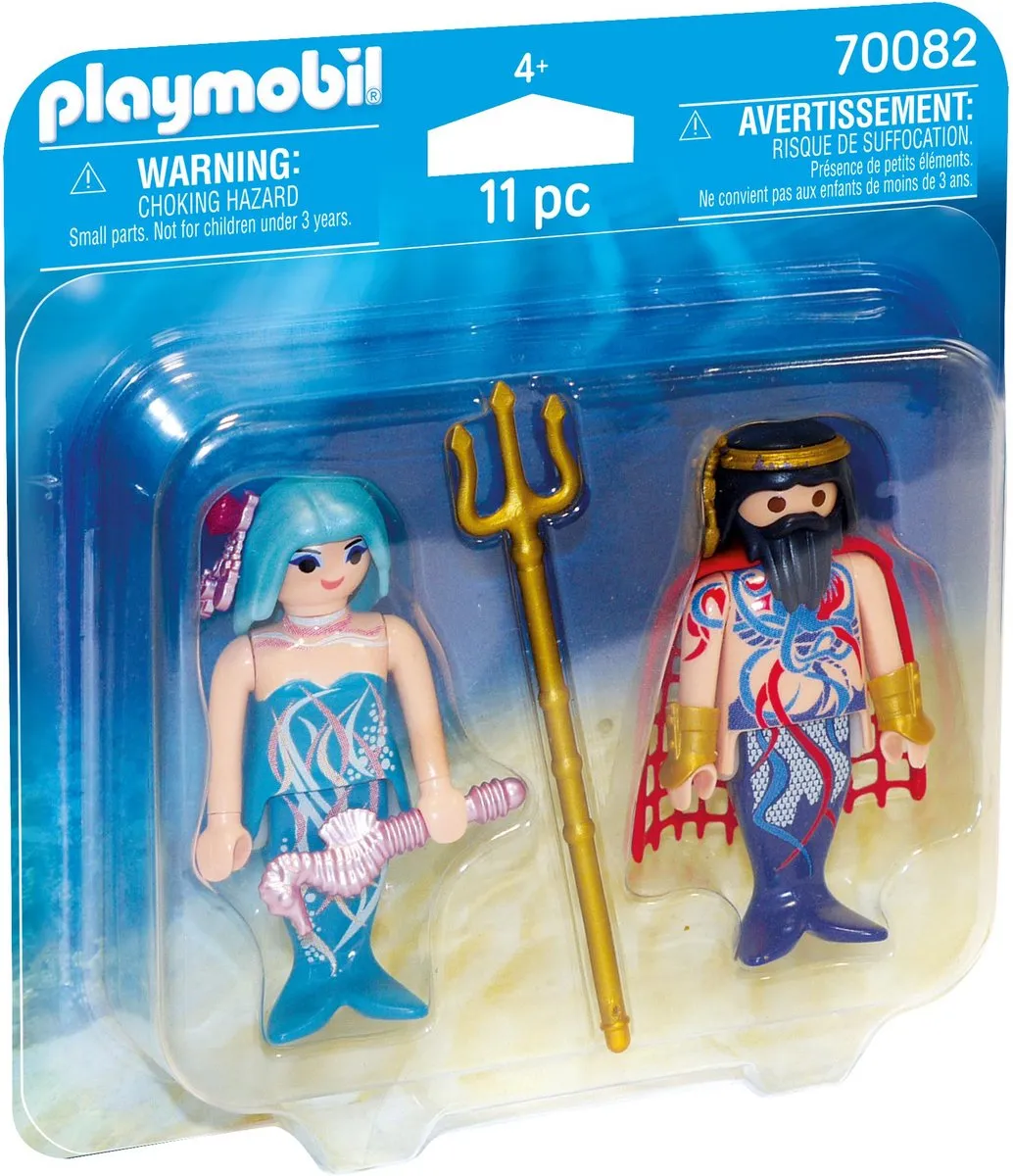 Playmobil Zeekoning en Meermin 70082