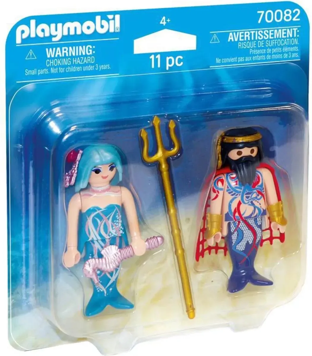 Playmobil Zeekoning en Meermin 70082
