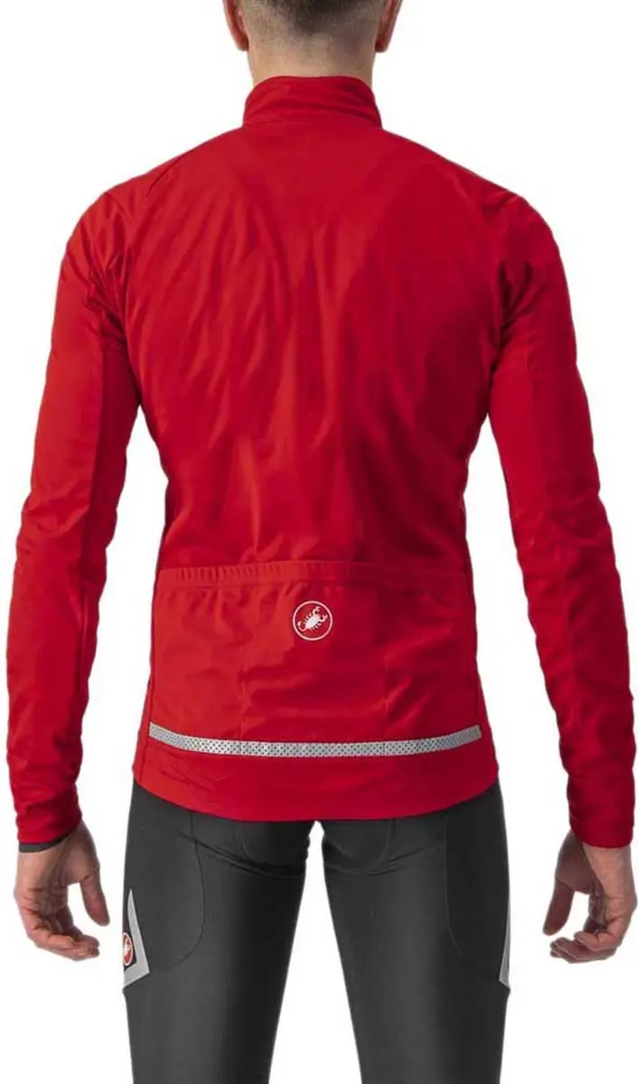 Castelli GO fietsjas Rood/Grijs - Maat S - afbeelding 2 van 6