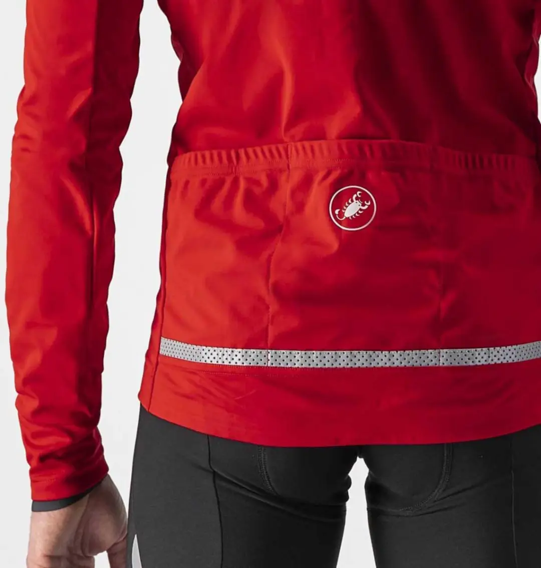 Castelli GO fietsjas Rood/Grijs - Maat S - afbeelding 6 van 6