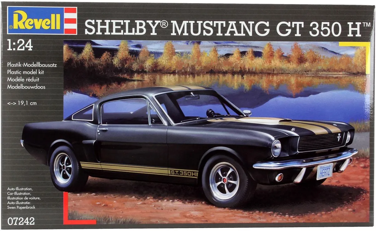 Revell 07242 Shelby Mustang GT 350 Modelbouwpakket - 1:24 - Multi