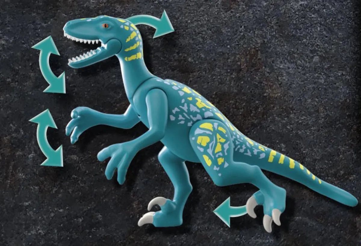 Playmobil Dino Rise Uncle Rob Bewapenen 70629 - Multicolor