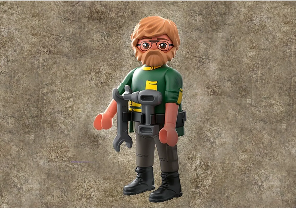 Playmobil Dino Rise Uncle Rob Bewapenen 70629 - Multicolor