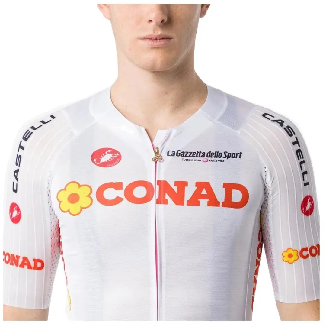 Castelli Giro 109 Race 8s Wielertrui - Wit XL