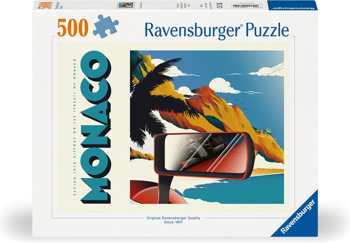 Ravensburger Formule 1 Monaco Legpuzzel 500 Stuks - 12000774
