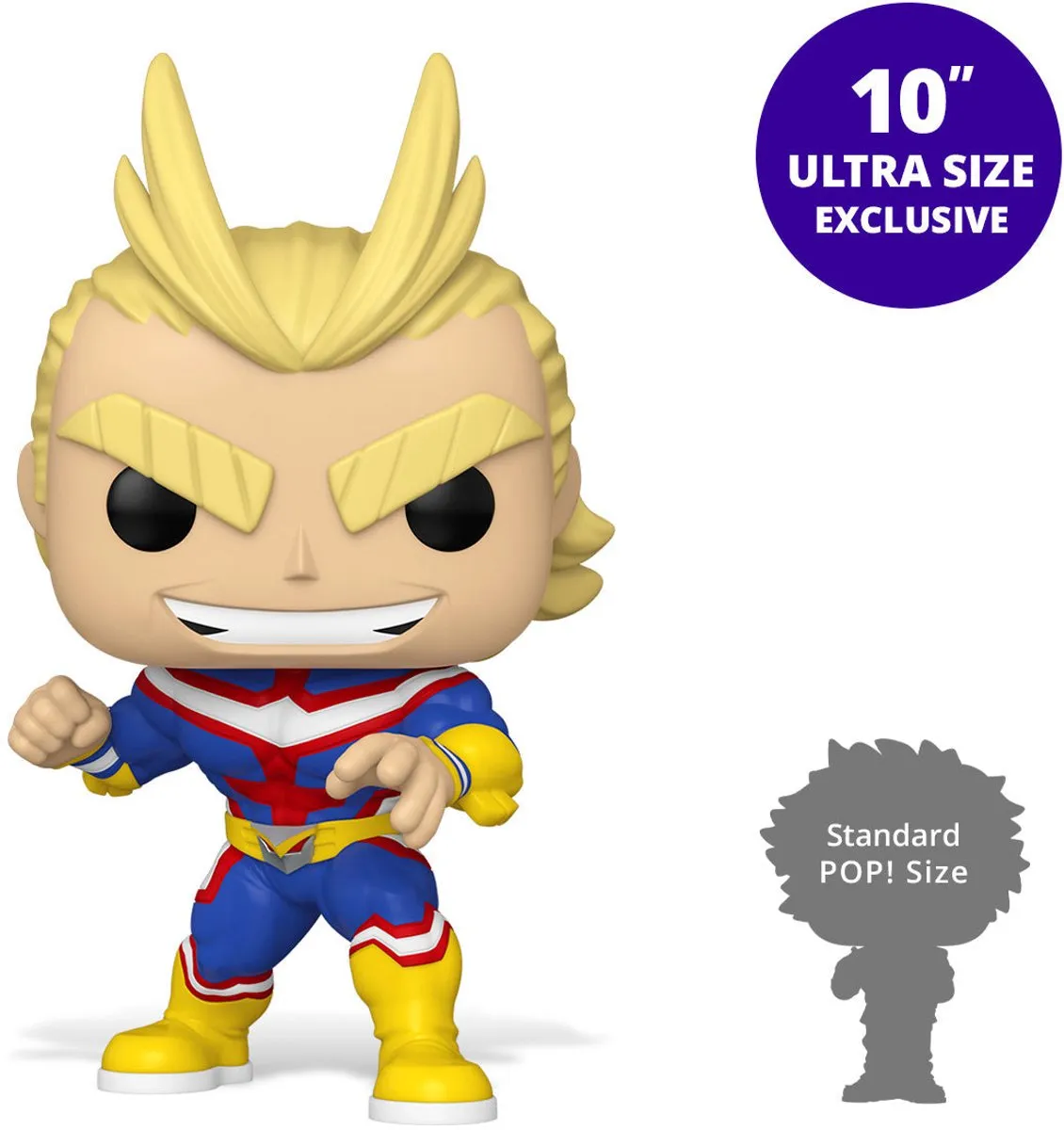 Funko Pop! My Hero Academia All Might 10 Inch Glow-in-the-Dark - afbeelding 3 van 6