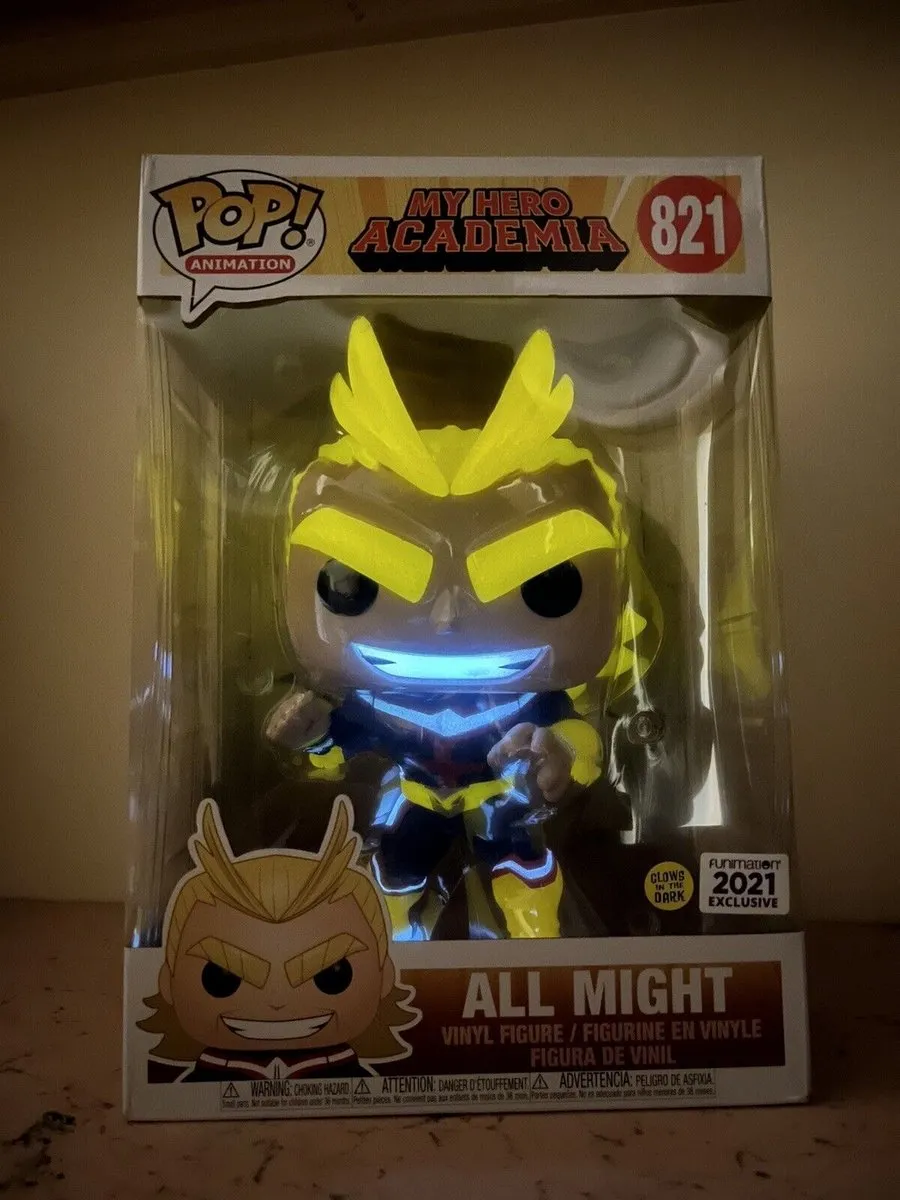 Funko Pop! My Hero Academia All Might 10 Inch Glow-in-the-Dark - afbeelding 2 van 6