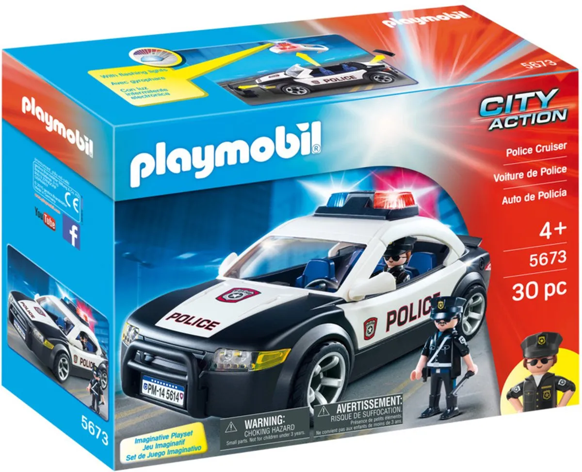 Playmobil City Action Politieauto 5673