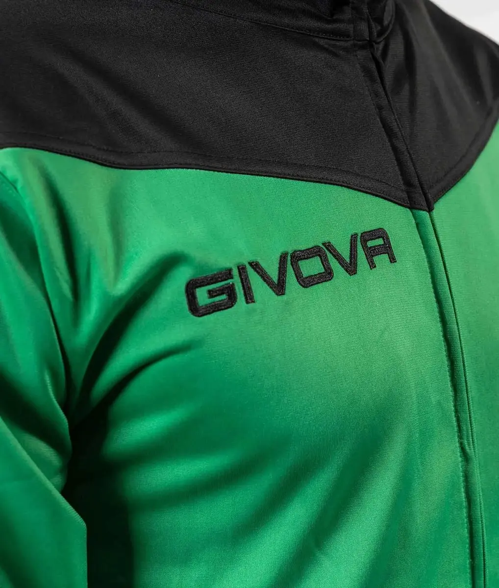 Givova Roma Sportset - XL - Groen/Zwart