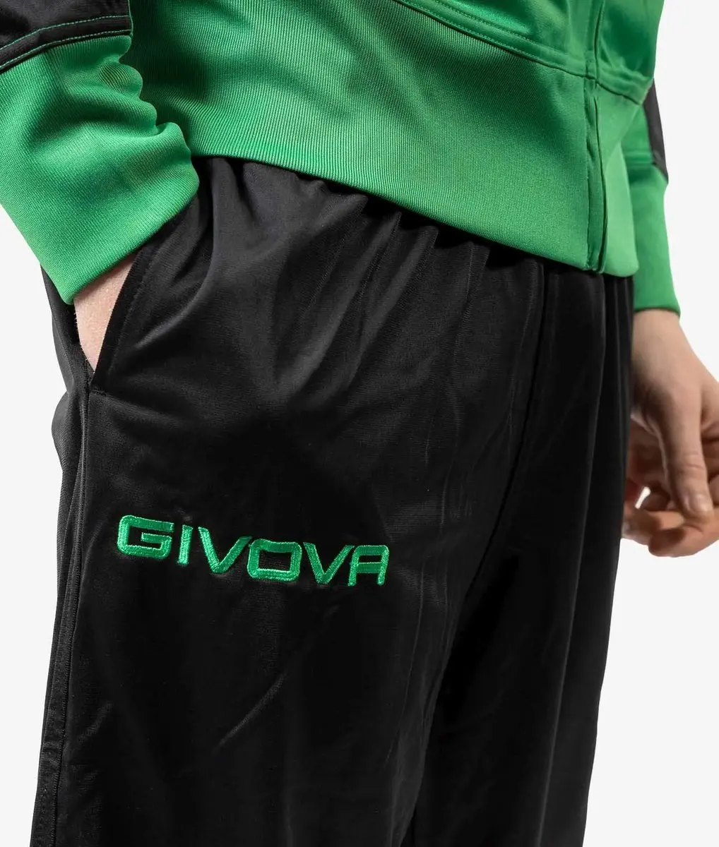 Givova Roma Sportset - XL - Groen/Zwart