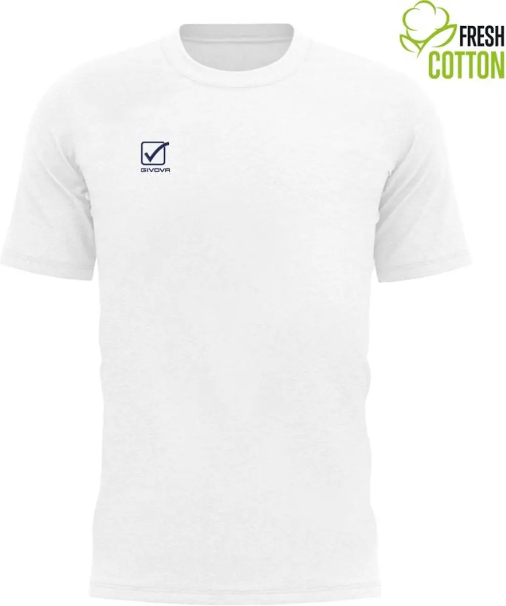 T-shirt Givova Cotone Wit Wit
